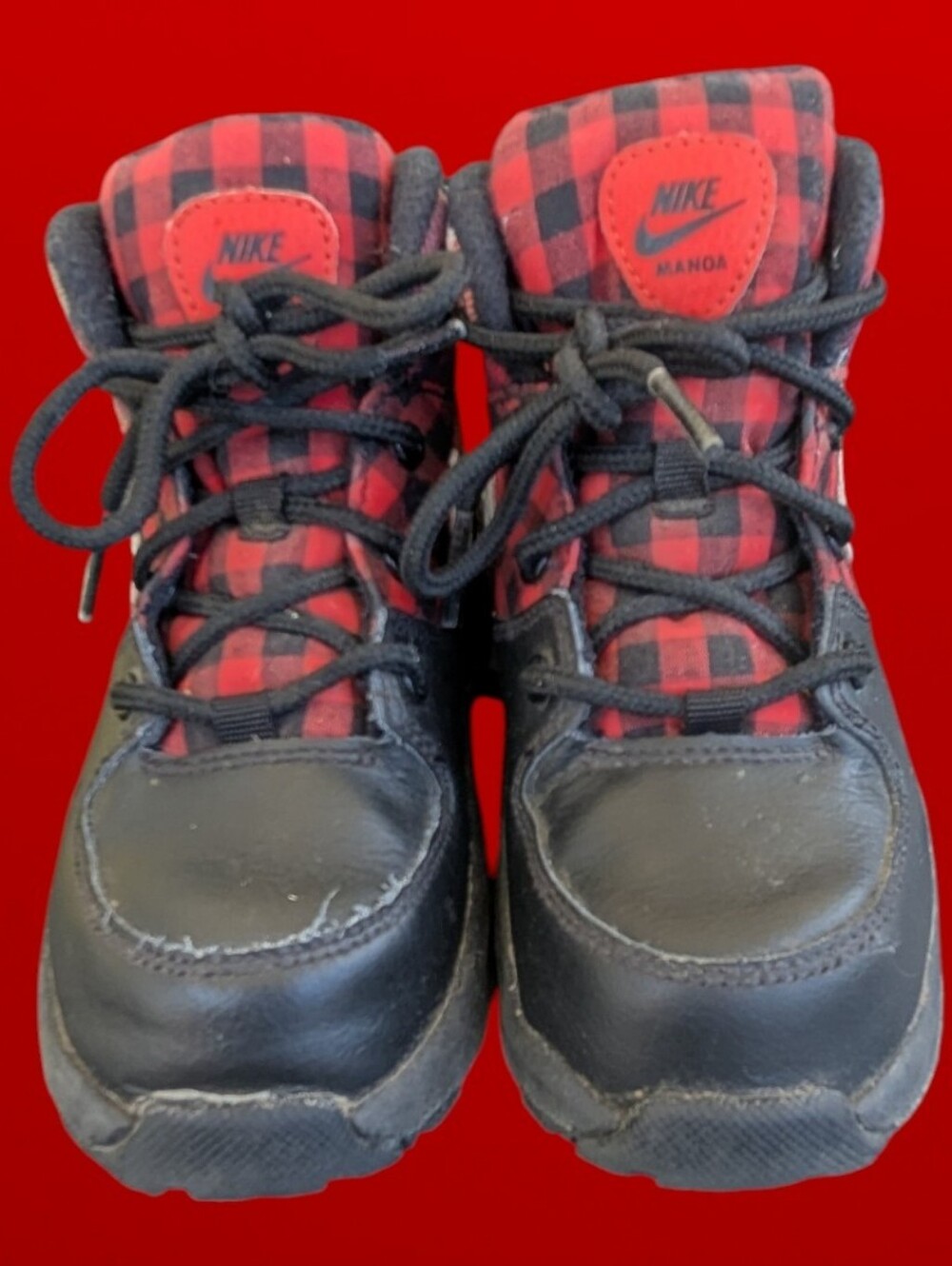 Nike Manoa SE GS Plaid Youth Sneakers